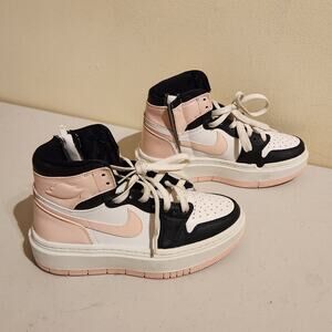 Air Jordan 1 Sz 5 Elevate High Pink Atmosphere Platform Sneakers DN3253-061